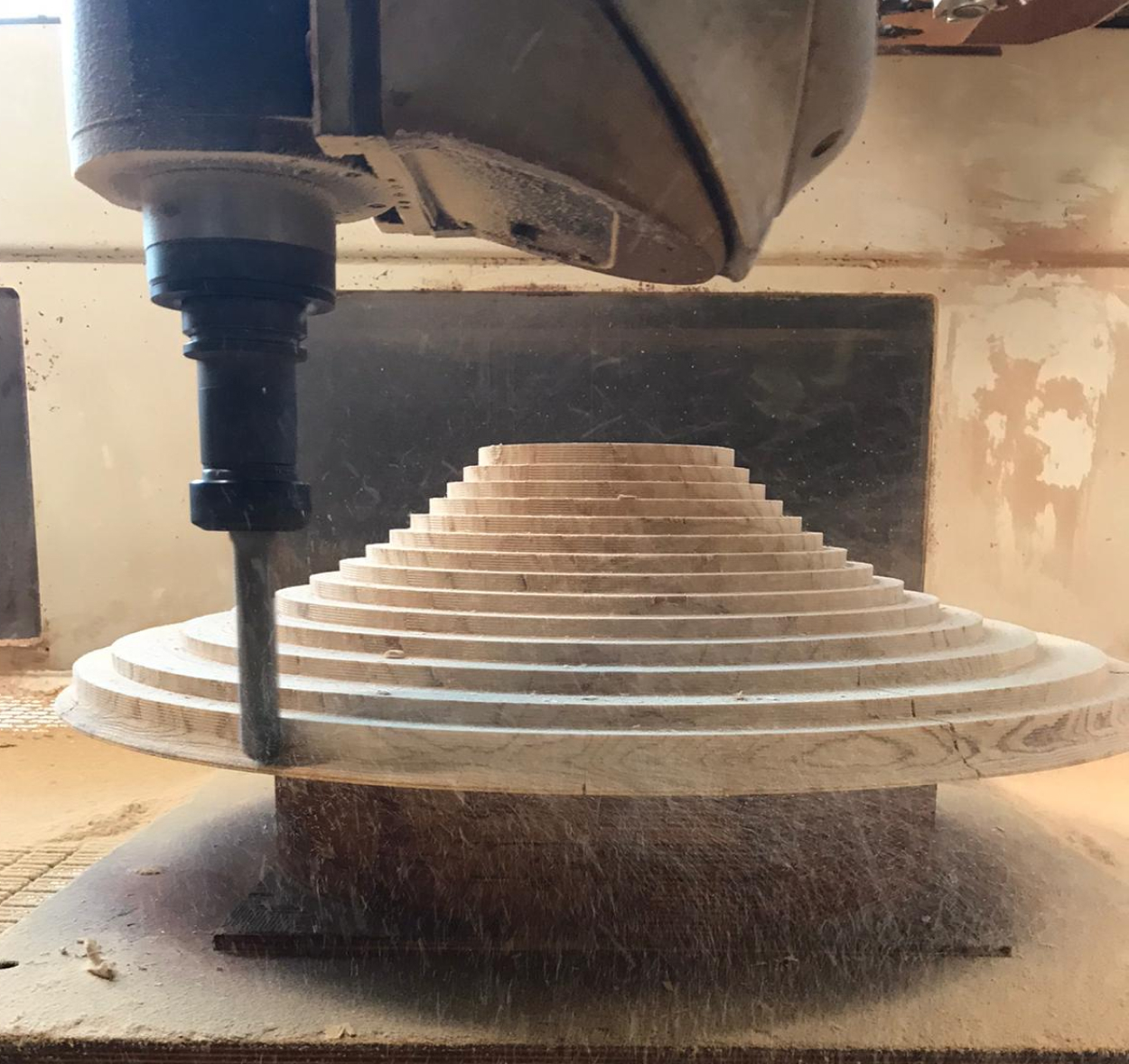 Wood - CNC Machine carousel 2